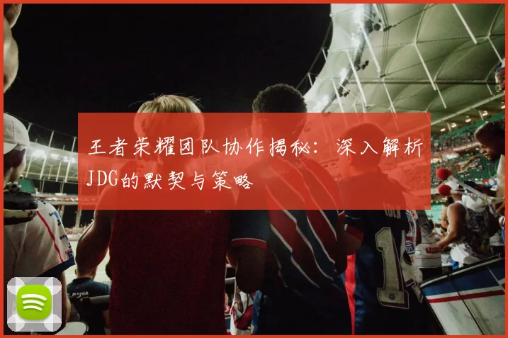 王者荣耀团队协作揭秘：深入解析JDG的默契与策略